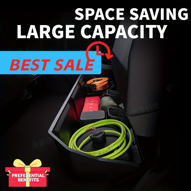 Cybertruck Rear Under-Seat Storage Box